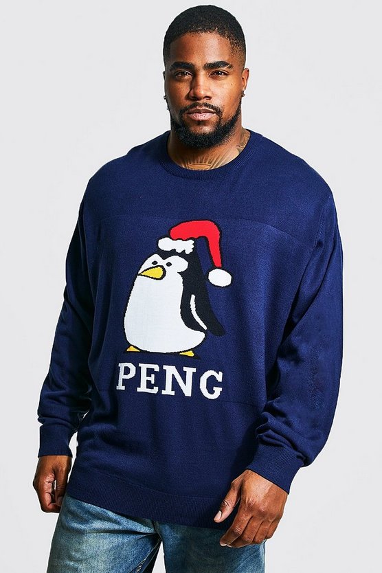 Plus Size Peng Christmas Sweater